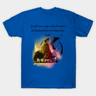 It is useless, a seat, if it is extinguished ... T-Shirt